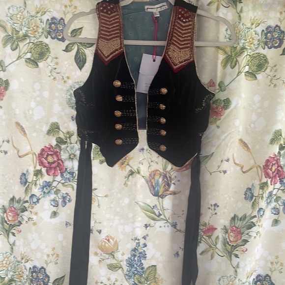 Free People Sign Of The Times Vest Suit Set - Picture 7 of 9